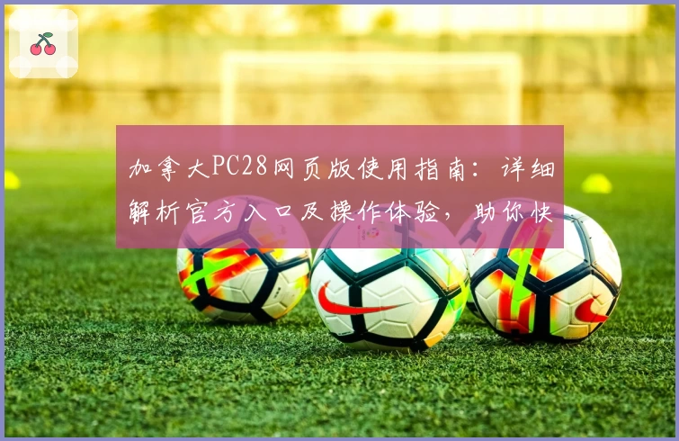 加拿大PC28网页版使用指南：详细解析官方入口及操作体验，助你快速掌握核心功能
